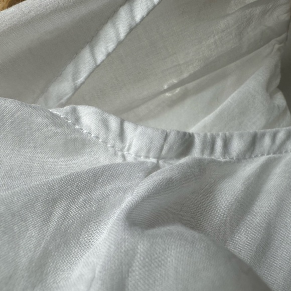 NWOT Sheer Pure Cotton breezy top by - Picture 6 of 11